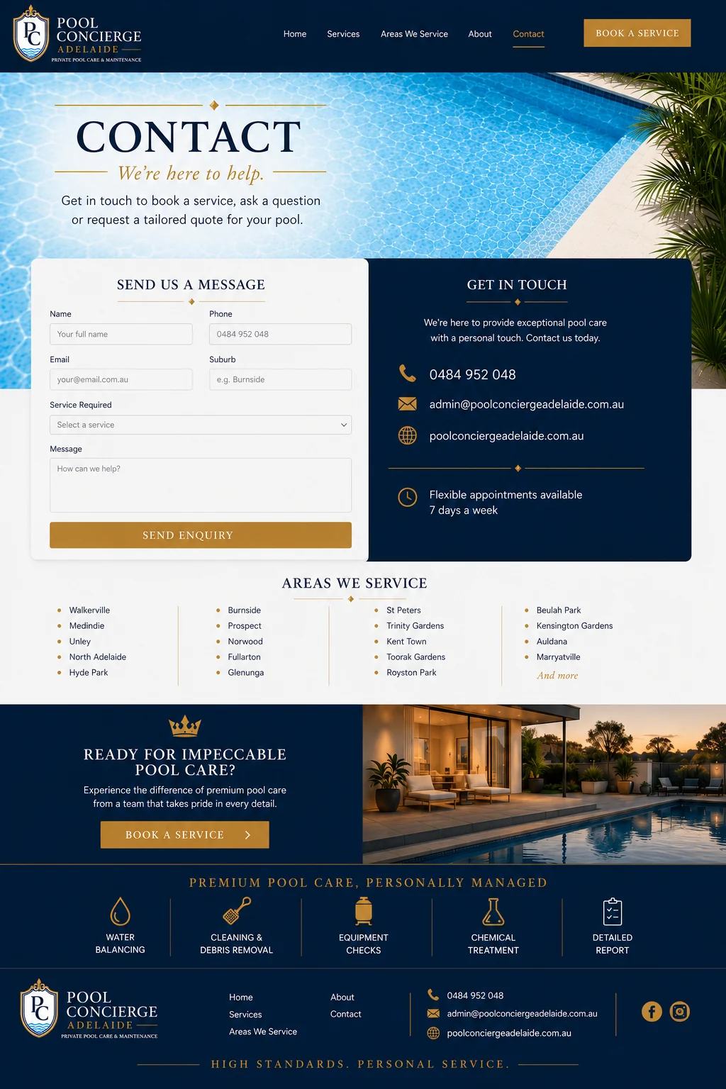 Contact page artwork